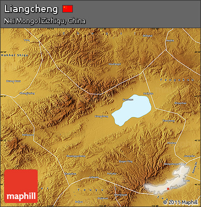Physical Map of Liangcheng
