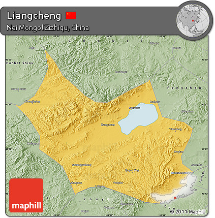 Savanna Style Map of Liangcheng