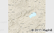 Shaded Relief Map of Liangcheng