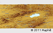 Physical Panoramic Map of Liangcheng