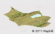 Satellite Panoramic Map of Liangcheng, cropped outside