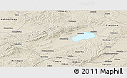 Shaded Relief Panoramic Map of Liangcheng