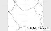Blank Simple Map of Liangcheng, no labels