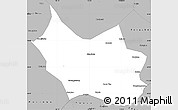 Gray Simple Map of Liangcheng