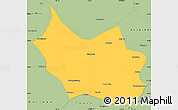 Savanna Style Simple Map of Liangcheng