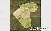 Satellite 3D Map of Naiman Qi, darken