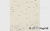 Shaded Relief 3D Map of Naiman Qi