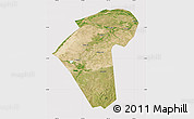 Satellite Map of Naiman Qi, cropped outside