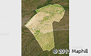 Satellite Map of Naiman Qi, darken