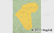 Savanna Style Map of Naiman Qi