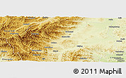 Physical Panoramic Map of Ningcheng