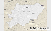 Classic Style 3D Map of Oroqen Zizhiqi