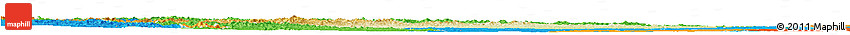Physical Horizon Map of Oroqen Zizhiqi, political outside Physical Horizon Map of Oroqen Zizhiqi, political outside