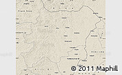 Shaded Relief Map of Oroqen Zizhiqi