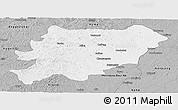 Gray Panoramic Map of Oroqen Zizhiqi