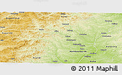 Physical Panoramic Map of Oroqen Zizhiqi