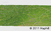 Satellite Panoramic Map of Oroqen Zizhiqi