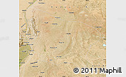 Satellite Map of Otog Qi