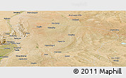 Satellite Panoramic Map of Otog Qi