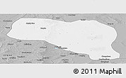 Gray Panoramic Map of Otog Qianqi