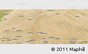 Satellite Panoramic Map of Otog Qianqi