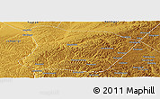 Physical Panoramic Map of Qingshuihe