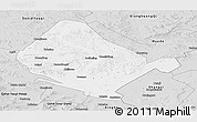 Silver Style Panoramic Map of Shangdu