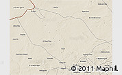 Shaded Relief 3D Map of Sonid Youqi