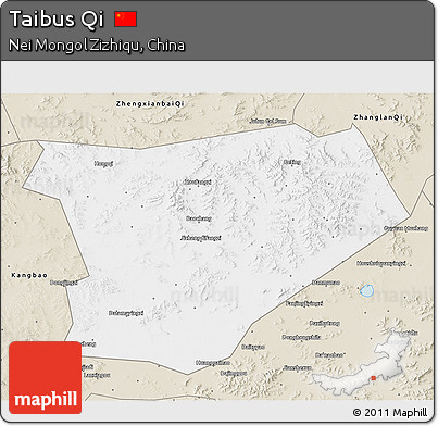 Classic Style 3D Map of Taibus Qi