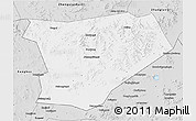 Silver Style 3D Map of Taibus Qi