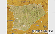 Satellite Map of Taibus Qi, physical outside
