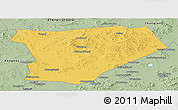 Savanna Style Panoramic Map of Taibus Qi