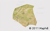 Satellite 3D Map of Togtoh, cropped outside