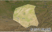 Satellite 3D Map of Togtoh, darken
