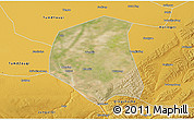 Satellite 3D Map of Togtoh, physical outside