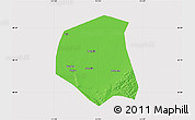 Political Map of Togtoh, cropped outside