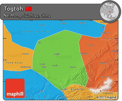 Political Map of Togtoh