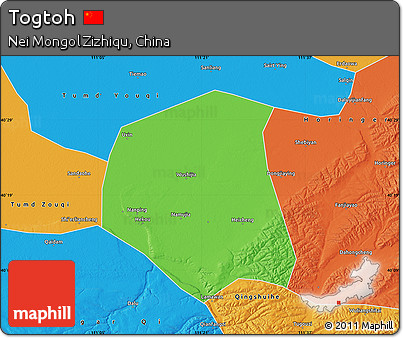 Political Map of Togtoh