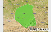 Political Map of Togtoh, satellite outside