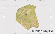 Satellite Map of Togtoh, cropped outside