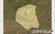 Satellite Map of Togtoh, darken