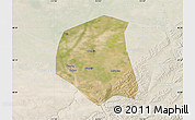 Satellite Map of Togtoh, lighten