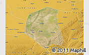 Satellite Map of Togtoh, physical outside