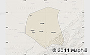 Shaded Relief Map of Togtoh, lighten