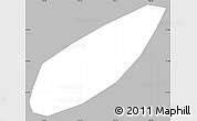 Gray Simple Map of Tongliao Shi