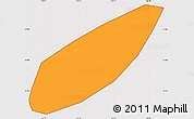 Political Simple Map of Tongliao Shi, cropped outside