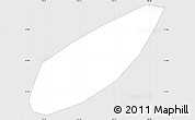 Silver Style Simple Map of Tongliao Shi