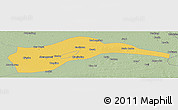 Savanna Style Panoramic Map of Tongliao