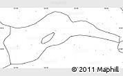 Blank Simple Map of Tongliao, no labels