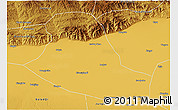 Physical 3D Map of Tumd Zouqi